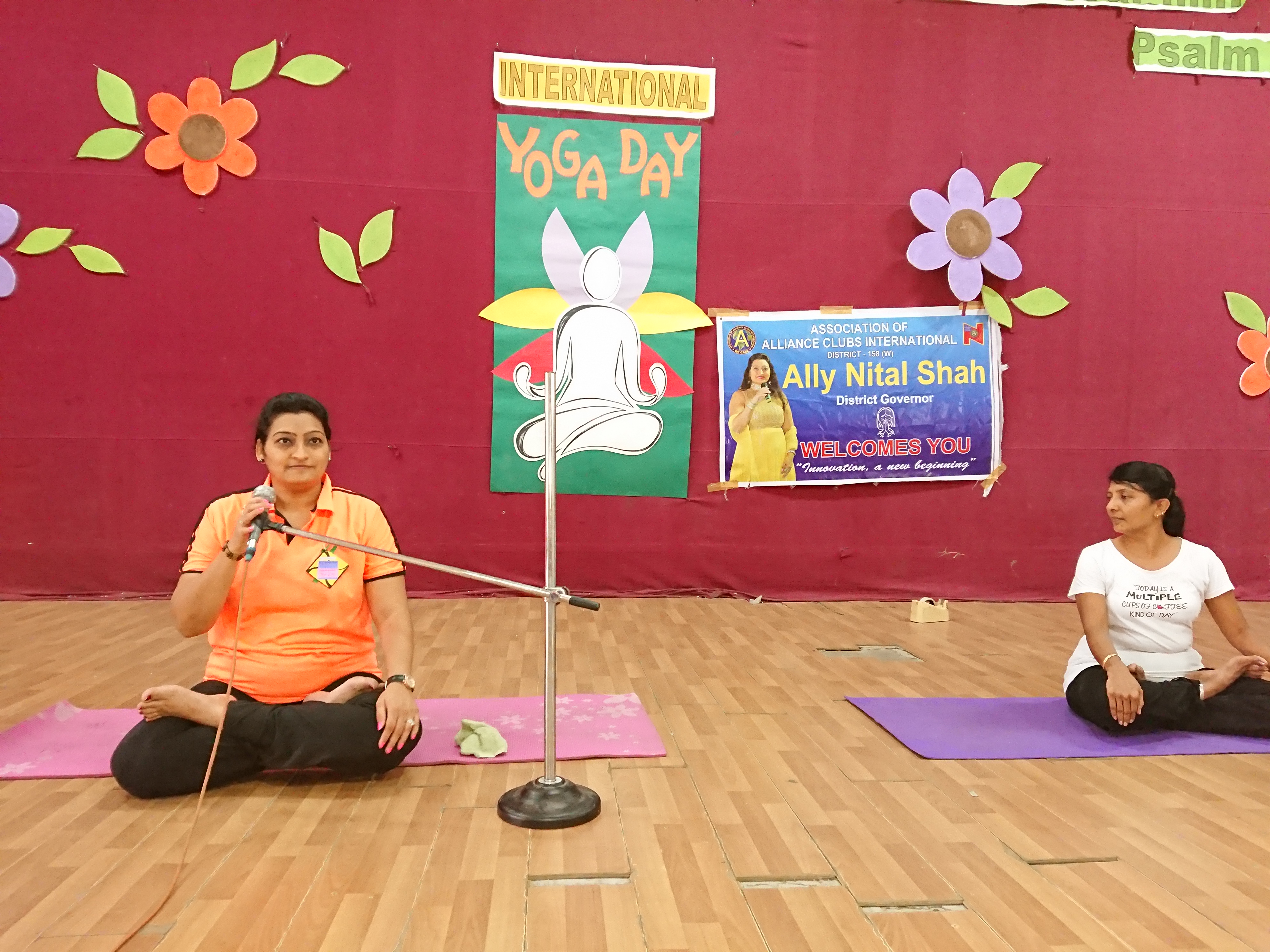 International Yoga Day - Ryan International School, Dumas